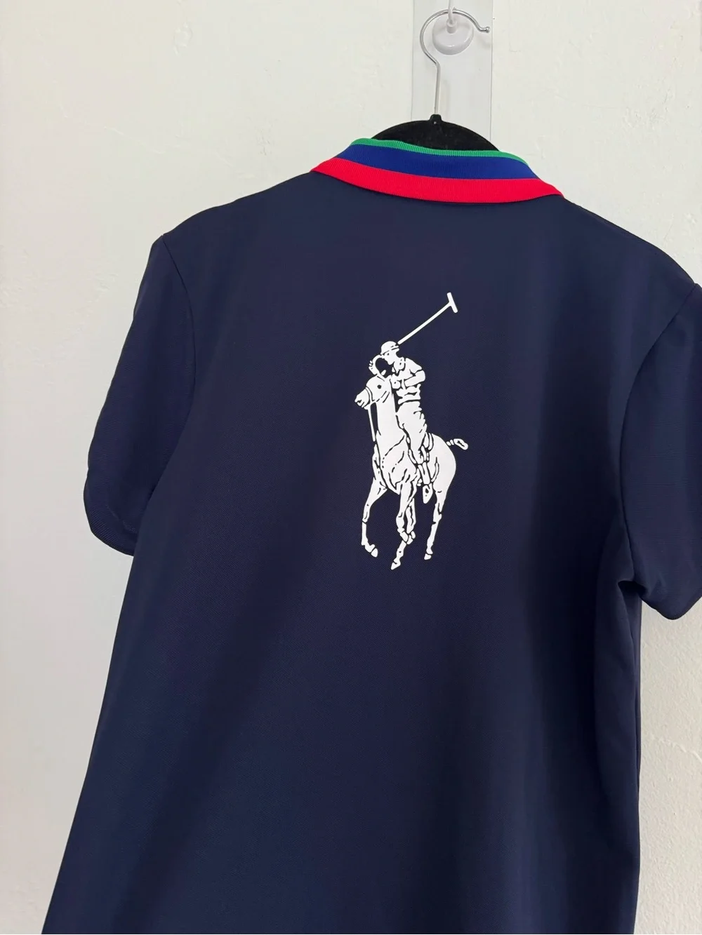 Polo Ralph Lauren Performance US Open Navy Blue Short Sleeve Polo Shirt